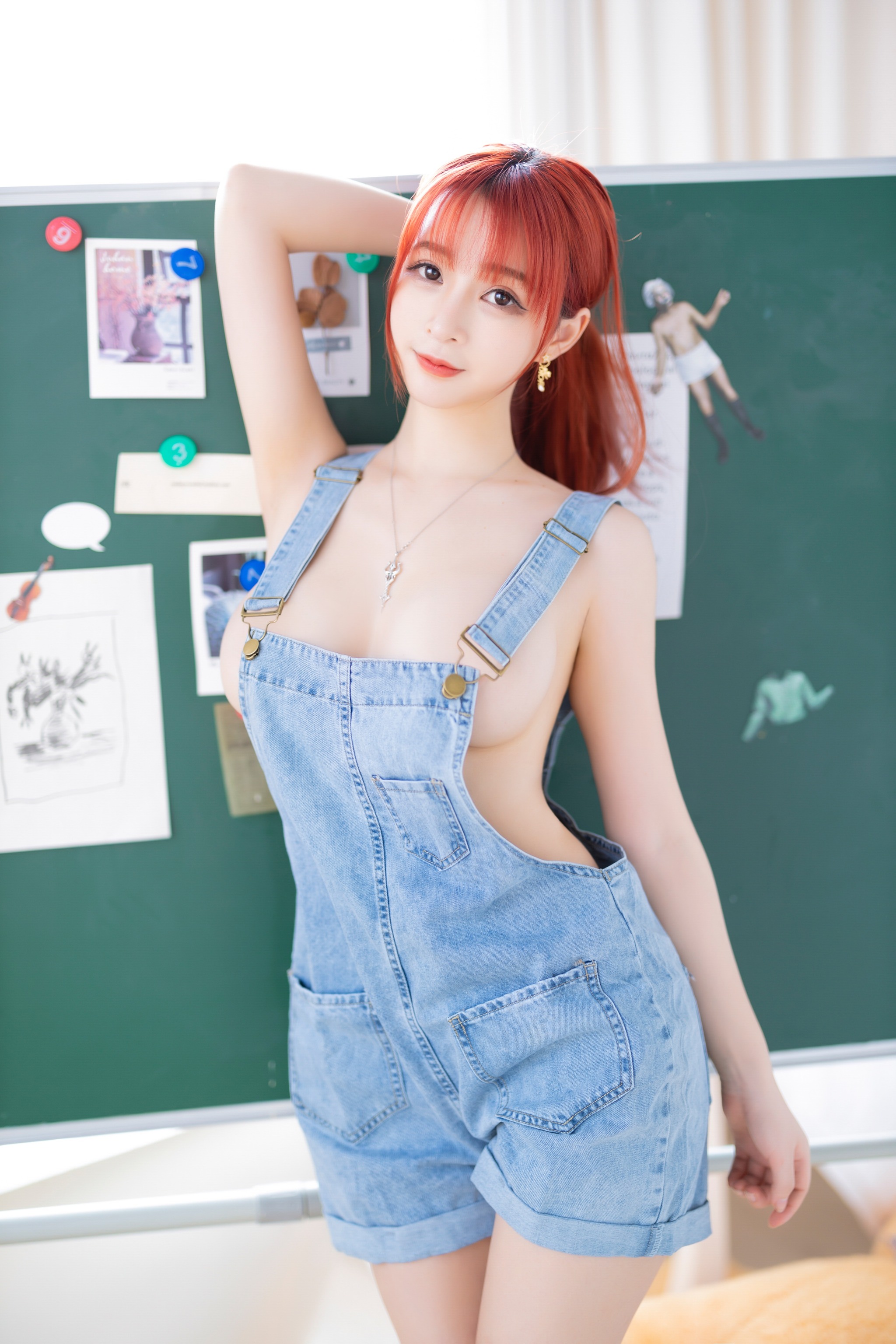 图片[1]-叉子宝宝 – NO.002 背带裤系列 [36P]-XikXak